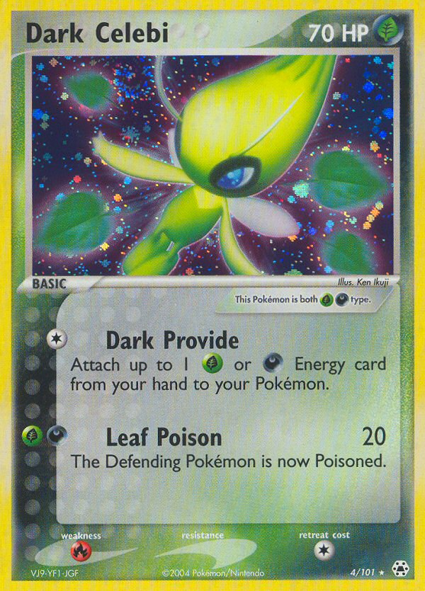 Dark Celebi 4/101 Hidden Legends