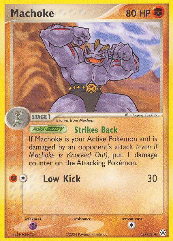 Machoke 41/101 Hidden Legends