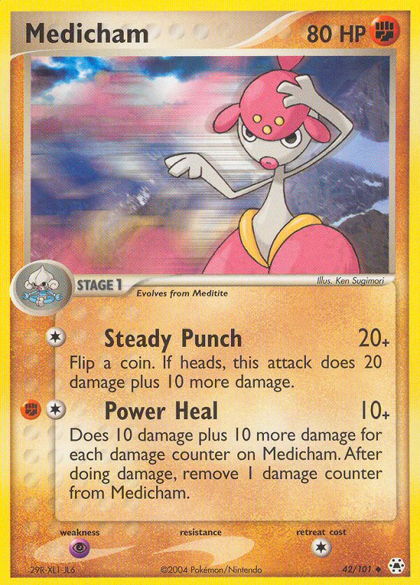 Medicham 42/101 Hidden Legends