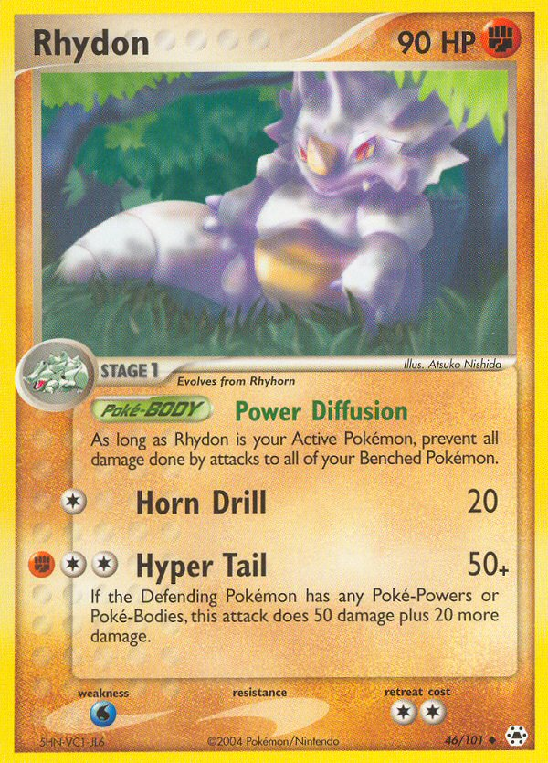 Rhydon 46/101 Hidden Legends