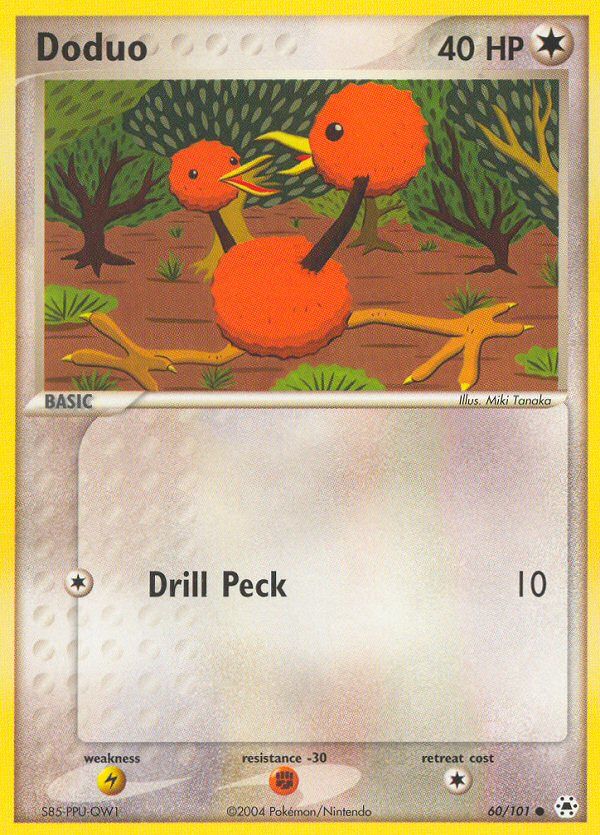 Doduo 60/101 Hidden Legends