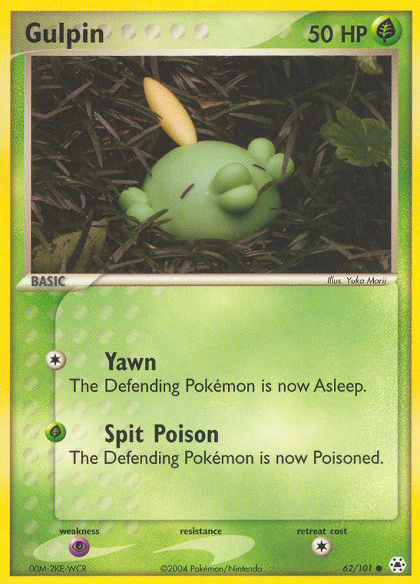 Gulpin 62/101 Hidden Legends