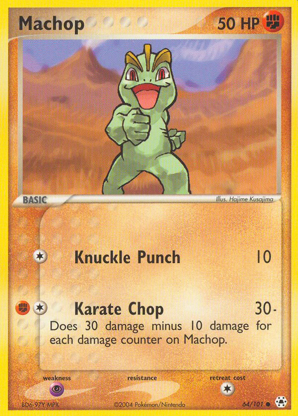 Machop 64/101 Hidden Legends