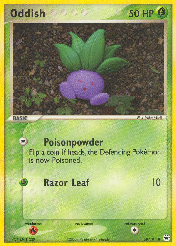 Oddish 68/101 Hidden Legends