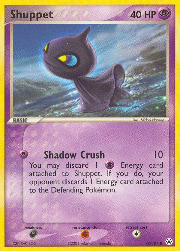 Shuppet 72/101 Hidden Legends