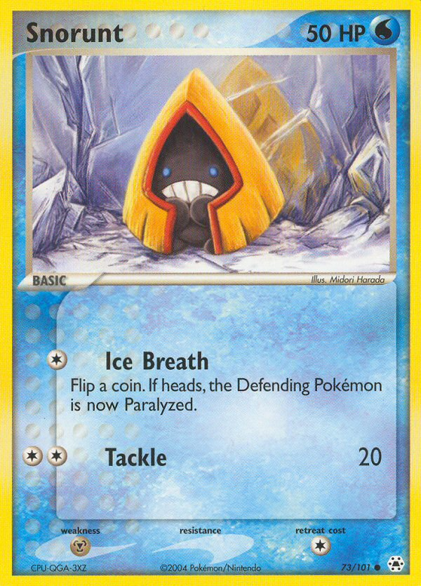 Snorunt 73/101 Hidden Legends