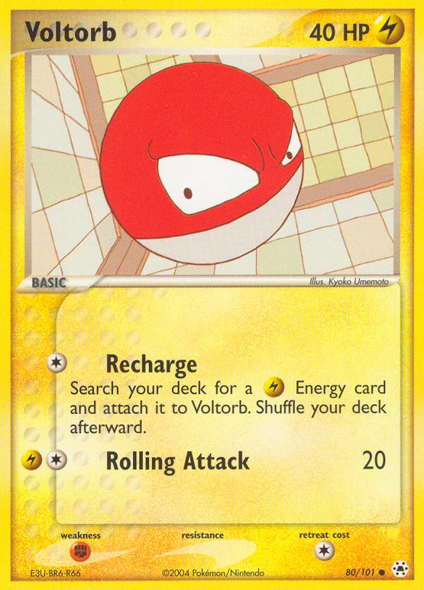 Voltorb 80/101 Hidden Legends