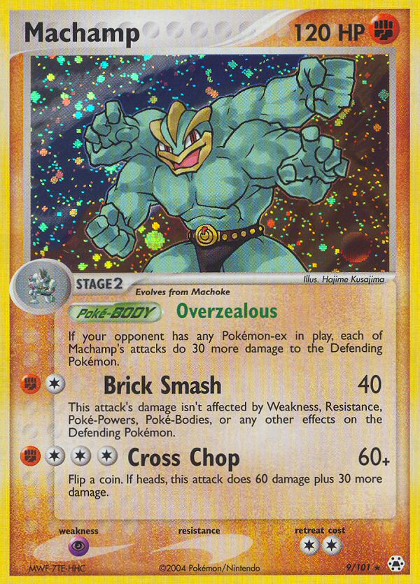 Machamp 9/101 Hidden Legends