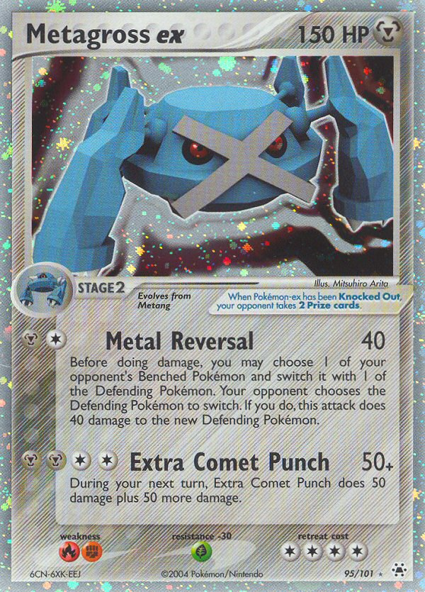 Metagross ex 95/101 Hidden Legends