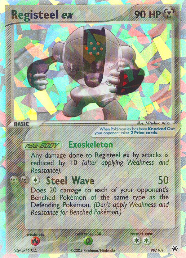 Registeel ex 99/101 Hidden Legends