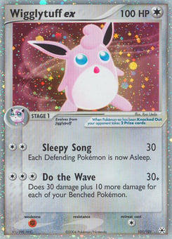 Wigglytuff ex 101/101 Hidden Legends