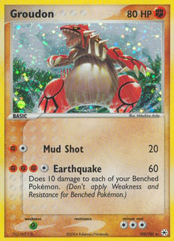 Groudon 102/101 Hidden Legends