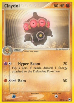 Claydol 31/101 Hidden Legends