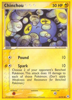 Chinchou 56/101 Hidden Legends