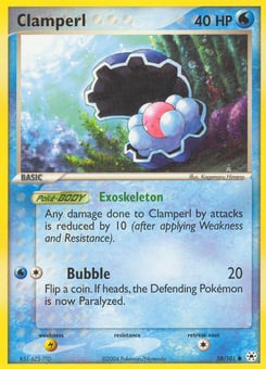 Clamperl 58/101 Hidden Legends