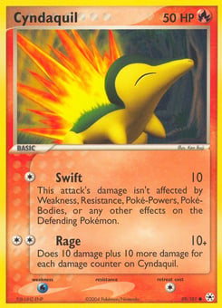 Cyndaquil 59/101 Hidden Legends
