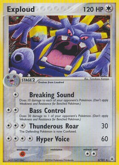Exploud 6/101 Hidden Legends