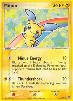 Minun 67/101 Hidden Legends