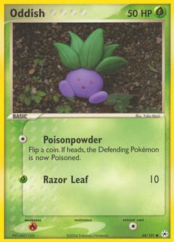 Oddish 68/101 Hidden Legends