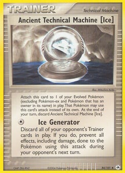 Ancient Technical Machine [Ice] 84/101 Hidden Legends