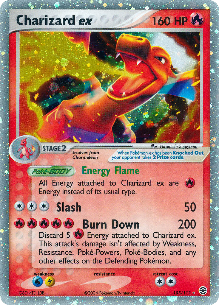 Charizard ex 105/112 FireRed & LeafGreen