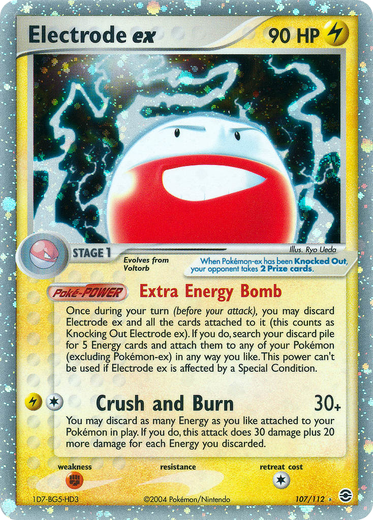 Electrode ex 107/112 FireRed & LeafGreen