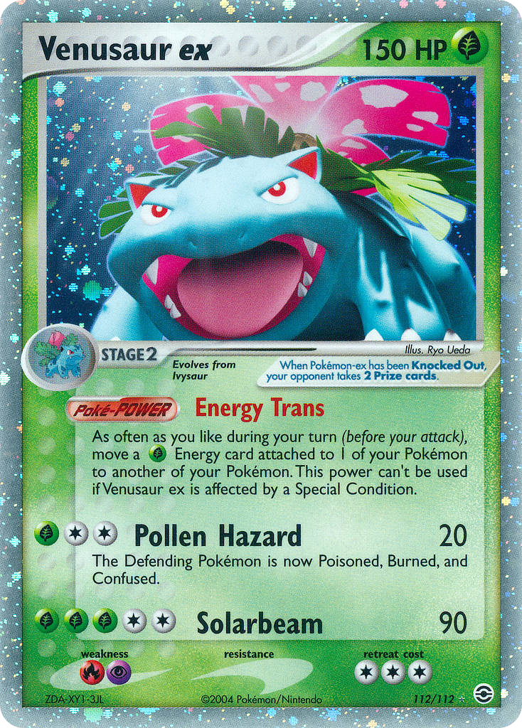Venusaur ex 112/112 FireRed & LeafGreen
