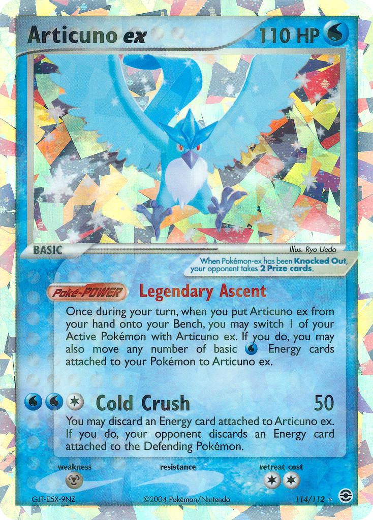 Articuno ex 114/112 FireRed & LeafGreen