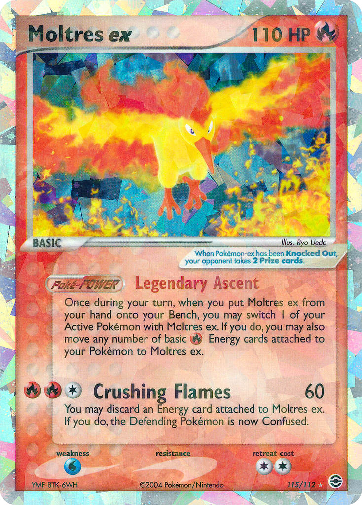 Moltres ex 115/112 FireRed & LeafGreen