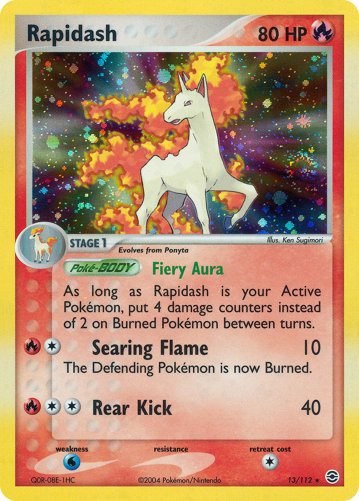 Rapidash 13/112 FireRed & LeafGreen