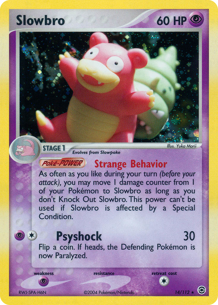Slowbro 14/112 FireRed & LeafGreen