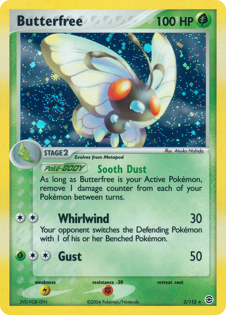 Butterfree 2/112 FireRed & LeafGreen