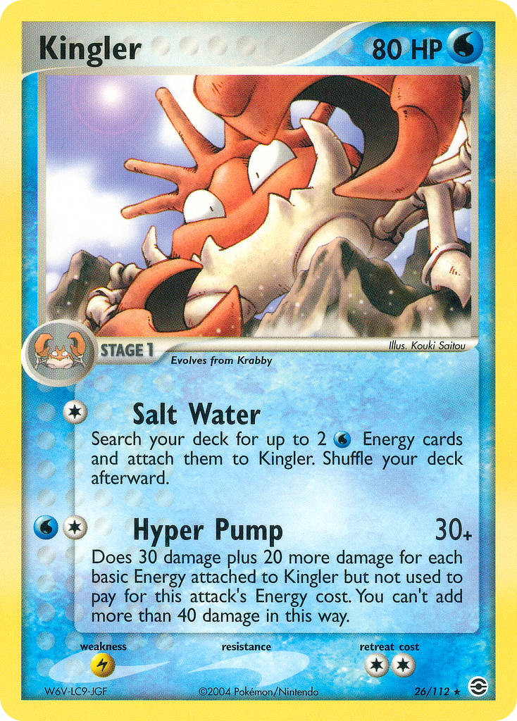 Kingler 26/112 FireRed & LeafGreen