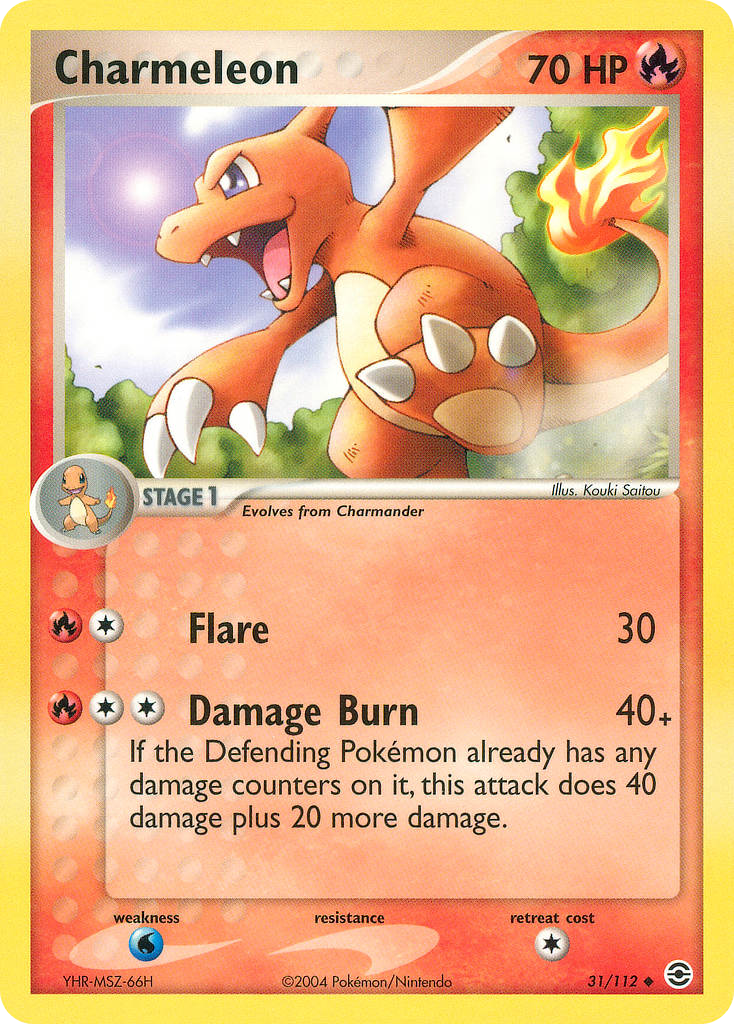 Charmeleon 31/112 FireRed & LeafGreen