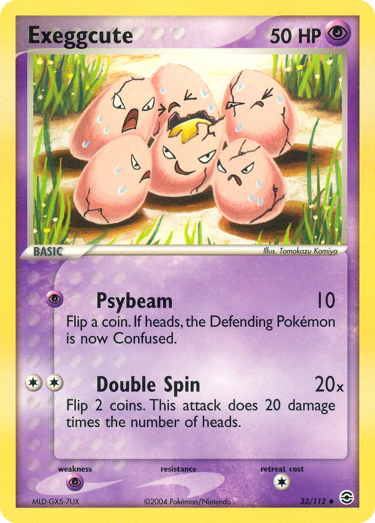 Exeggcute 33/112 FireRed & LeafGreen
