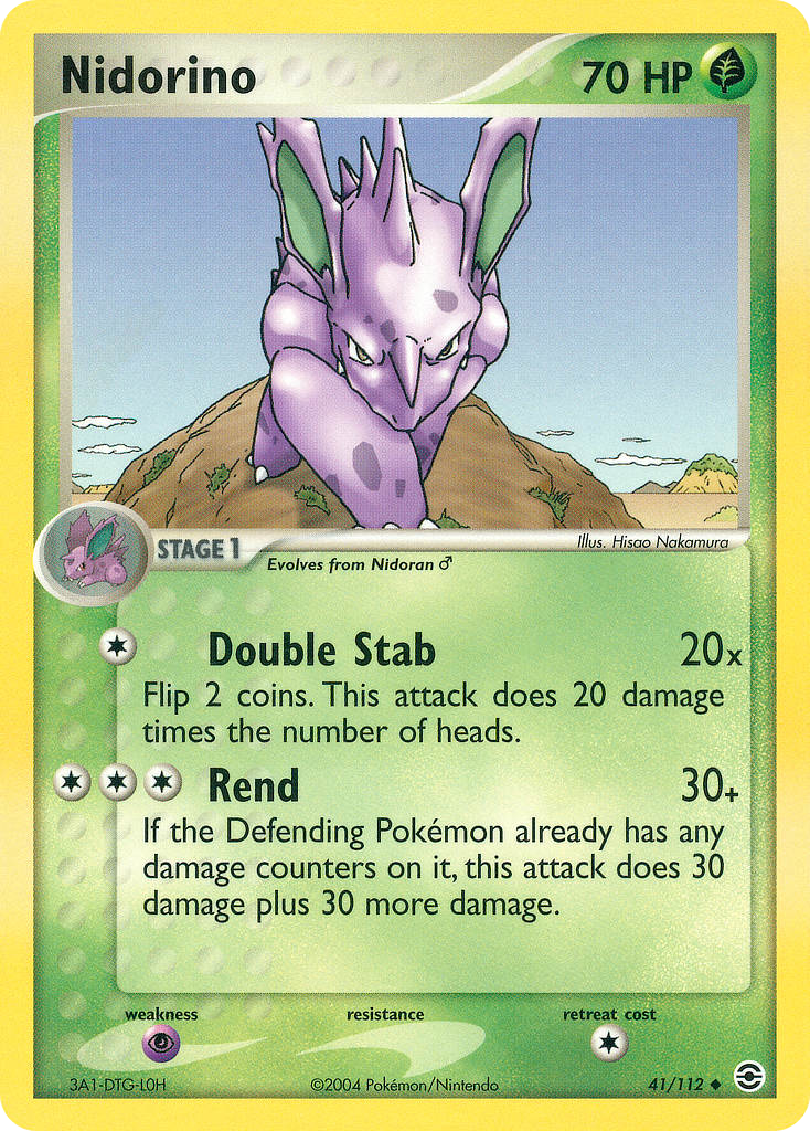 Nidorino 41/112 FireRed & LeafGreen