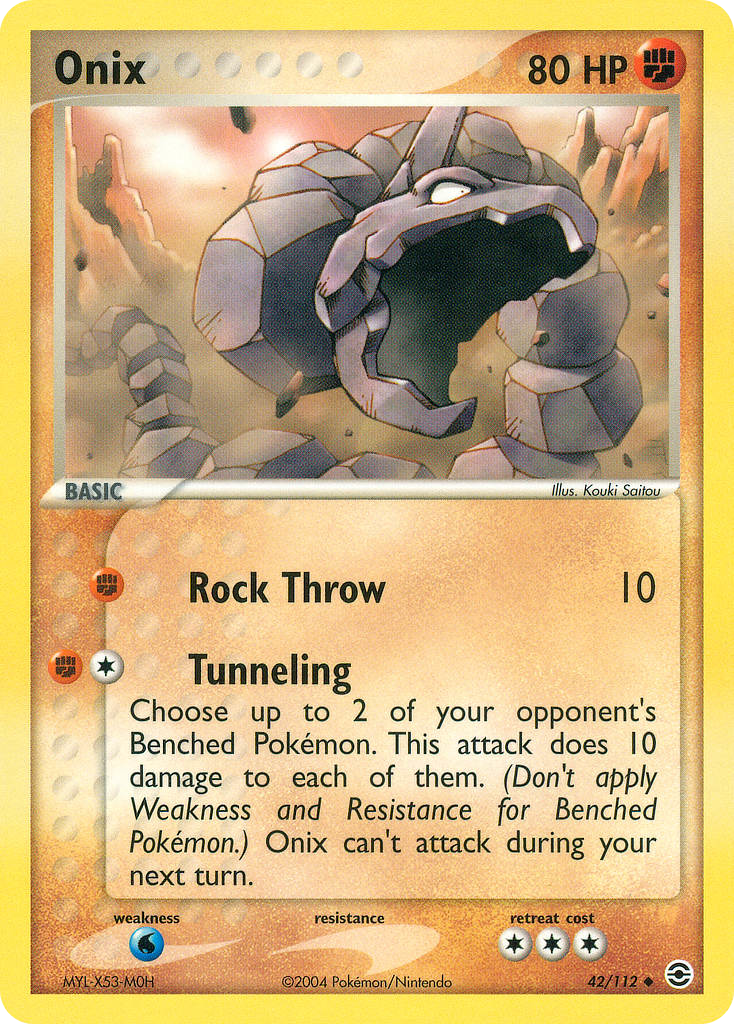 Onix 42/112 FireRed & LeafGreen