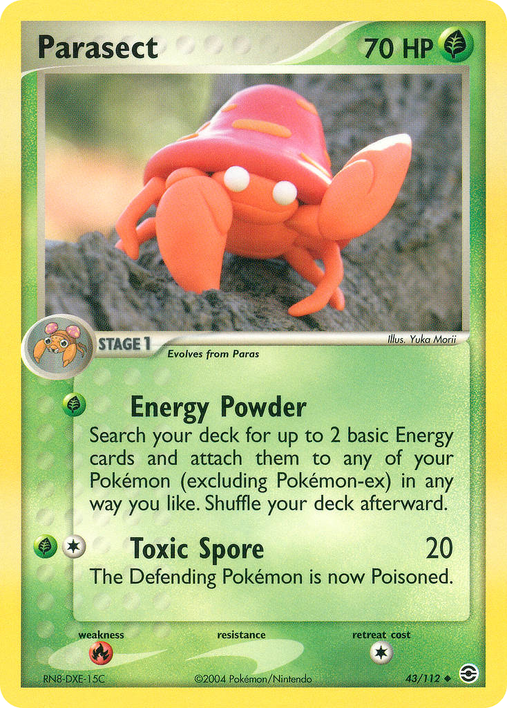 Parasect 43/112 FireRed & LeafGreen