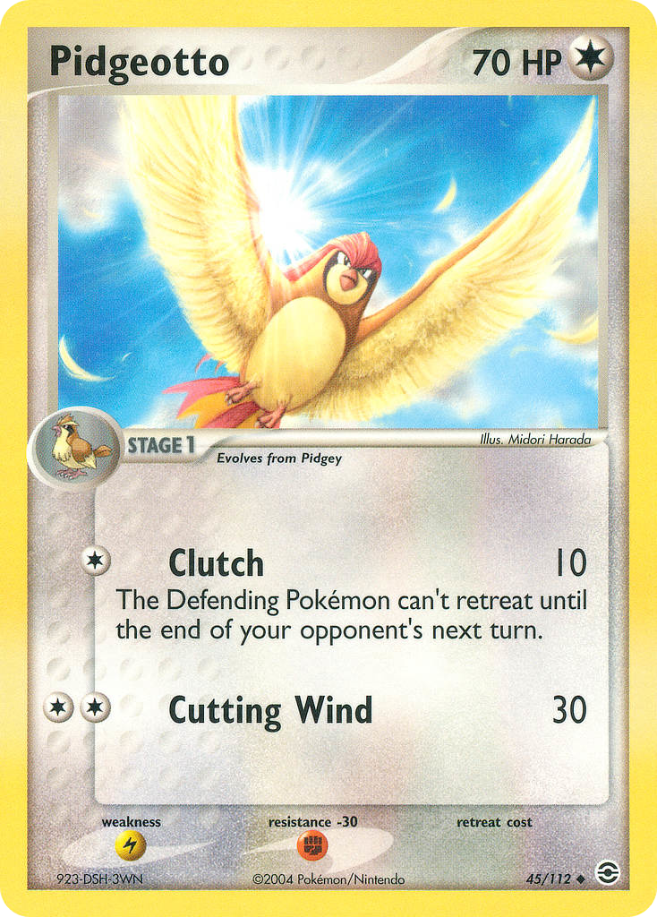 Pidgeotto 45/112 FireRed & LeafGreen