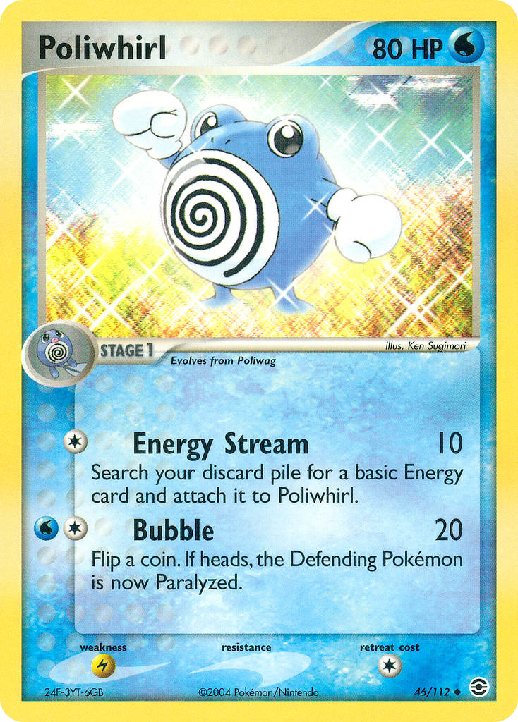 Poliwhirl 46/112 FireRed & LeafGreen