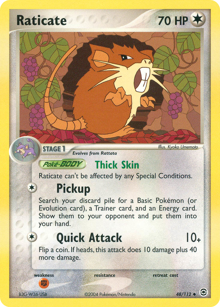 Raticate 48/112 FireRed & LeafGreen