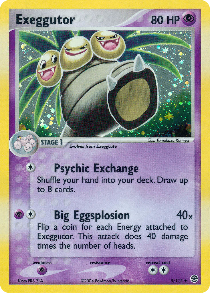 Exeggutor 5/112 FireRed & LeafGreen