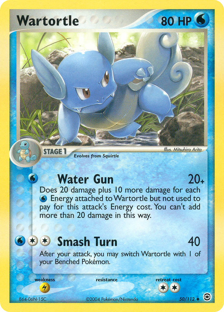 Wartortle 50/112 FireRed & LeafGreen