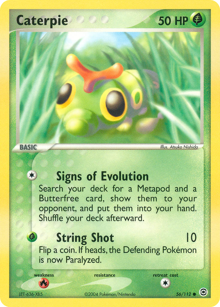 Caterpie 56/112 FireRed & LeafGreen