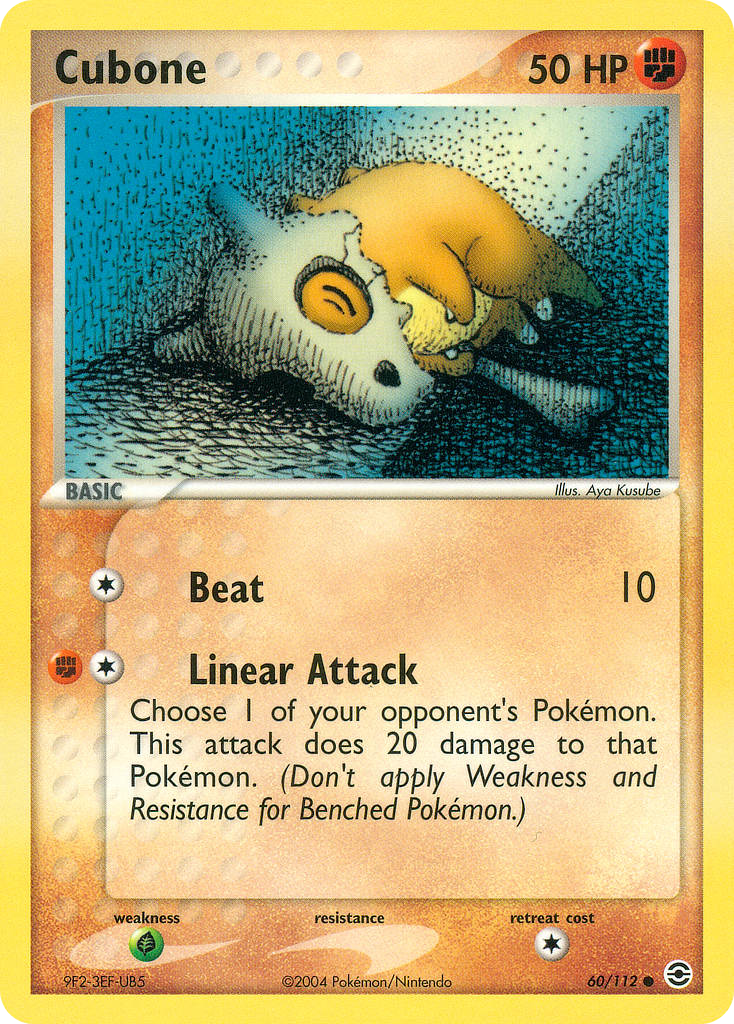 Cubone 60/112 FireRed & LeafGreen