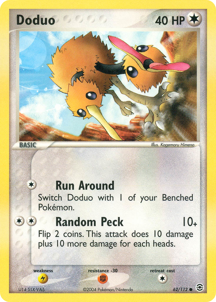 Doduo 62/112 FireRed & LeafGreen