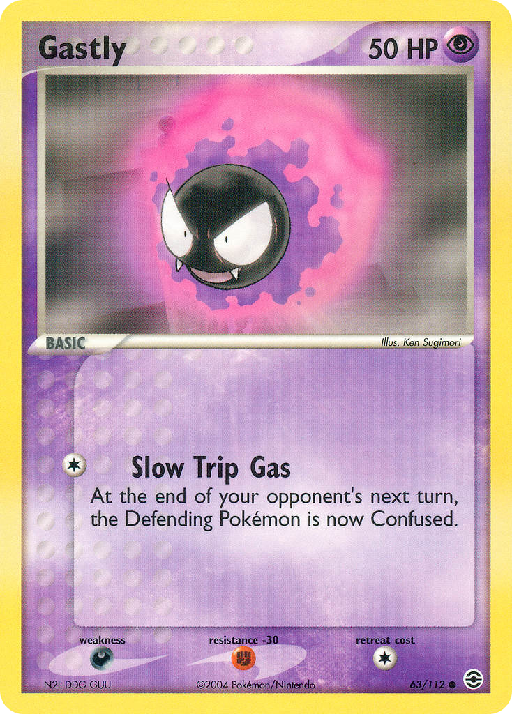 Gastly 63/112 FireRed & LeafGreen