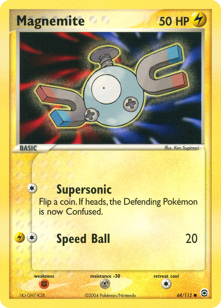 Magnemite 68/112 FireRed & LeafGreen