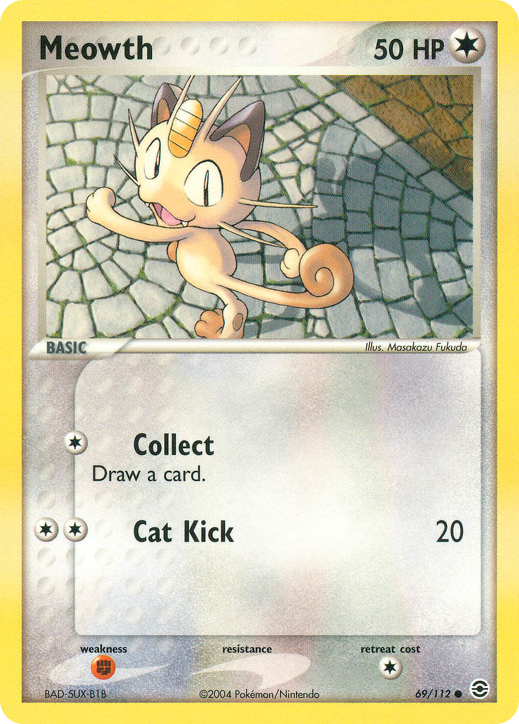 Meowth 69/112 FireRed & LeafGreen