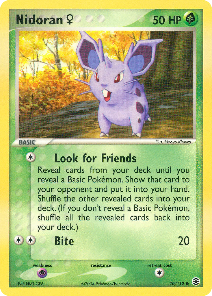 Nidoran ♀ 70/112 FireRed & LeafGreen